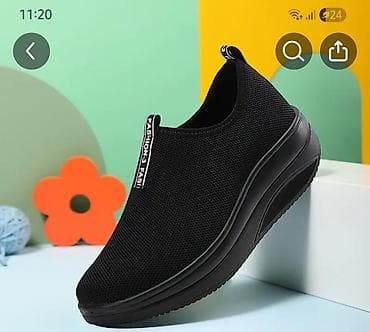 krasovkalar 2019: Ölçü: 39, rəng - Qara, Yeni — 1