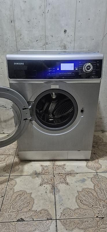 Məişət texnikası: Paltaryuyan maşın Samsung, 5 kq, İşlənmiş, Avtomat, Qurutma var, Ödənişli çatdırılma — 2