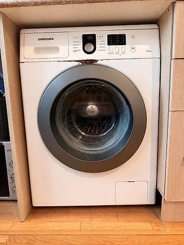 islenmis soba: Paltaryuyan maşın Samsung, 6 kq, İşlənmiş, Avtomat, Qurutmasız — 1