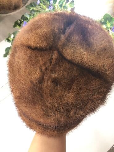 Toy paltarları və aksesuarları: Норковая шапка мужская — 2