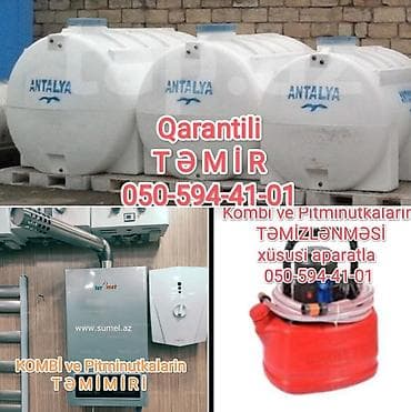 kondisioner ustasi gence: Plasmas çənlərin təmiri — 4