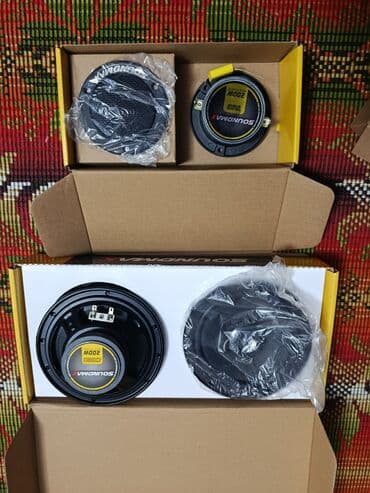 kalonka maşin: SOUNDMAX avtomobil akustikası dəsti - Brend: Soundmax - Güc: hər biri — 2