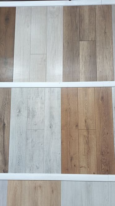 Ламинат: Məhsul: Laminat döşəmə örtükləri və aksesuarları Təsvir: - Mağazada — 8