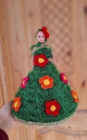 ad gunu hediyesi: Məhsul: Novruz və yaz temalı dekorativ əl işləri dəsti Təsvir: - Əllə — 4