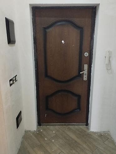 Сантехника: Metal giriş qapısı - Material: polad gövdə, taxta naxışlı dekor panel — 1