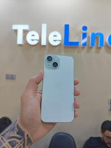 IPhone 15, 128 GB, Yaşıl, Zəmanət, Simsiz şarj, Face ID lalafo.az -da IPhone 15, 128 GB, Yaşıl, Zəmanət, Simsiz şarj, Face ID