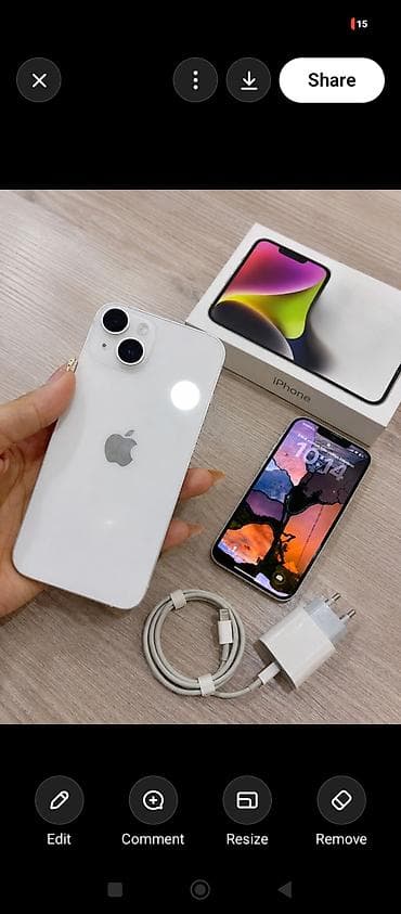 IPhone 14, Ağ, Face ID