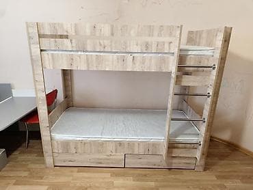 2 mərtəbəli uşaq çarpayısı: Oğlan və qız üçün, Dolab — 2