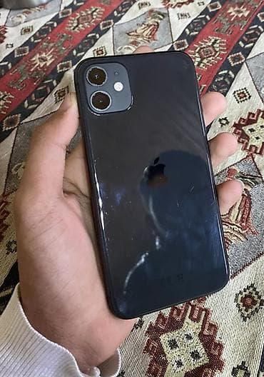 IPhone 11, 128 GB, Qara, Face ID