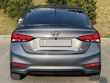 hyundai getz: Hyundai Accent sedan - Kuzov: 4 qapılı sedan, boz (metalik) rəng - — 4