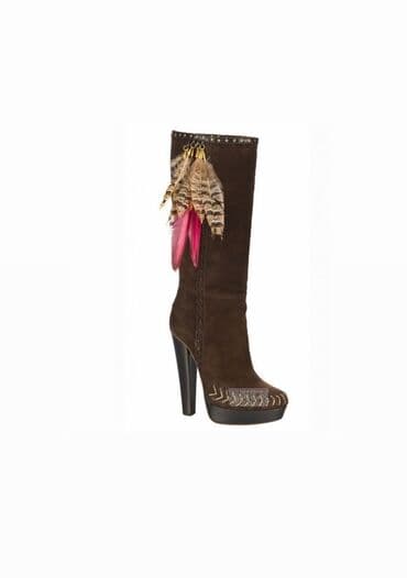 qiz ucun botlar: Ölçü: 36, İşlənmiş — 1