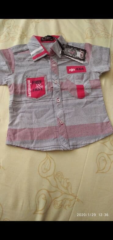 hörümçək adam şəkilli uşaq futbolkası: Uşaq üçün qolu qısa yay sarocka,yenidir.2-4yaş — 1