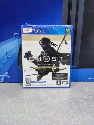 Playstation 4 üçün ghost of tsushima directors cut oyun diski. Tam