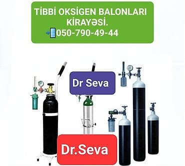 Tibbi məhsullar: Oksigen Balonları Reduktorların Kirayəsi Və Satışı. Əlaqə — 8