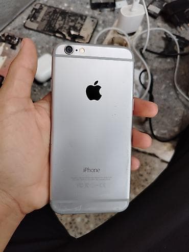 Apple iPhone (gümüş rəng) - Korpus: alüminium arxa panel, üst və alt lalafo.az -da Apple iPhone (gümüş rəng) - Korpus: alüminium arxa panel, üst və alt