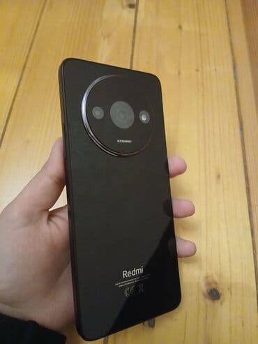 Redmi A3, 128 GB, rəng - Qara, Barmaq izi