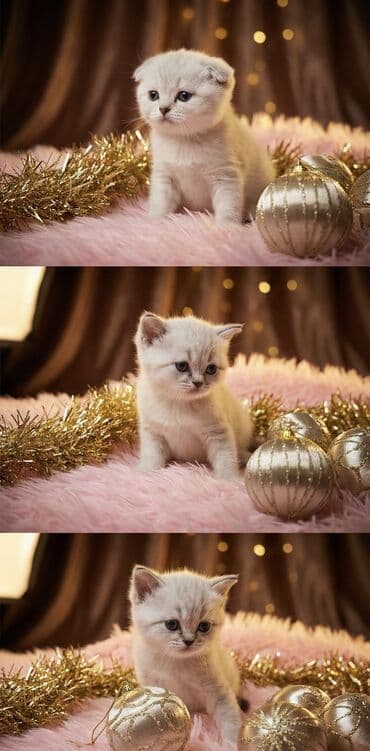 shotland pişiyi: Şotland yastı qulaq, Erkək, Dişi — 4