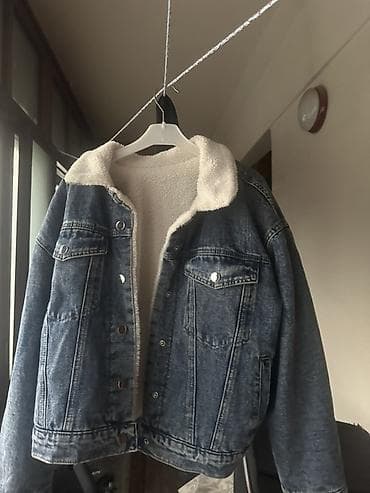 Üst geyimləri: Qışlıq astarlı cins gödəkçə - Material: Orta yuma mavidənim (jeans) - — 1