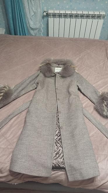 Palto, M, rəng - Boz