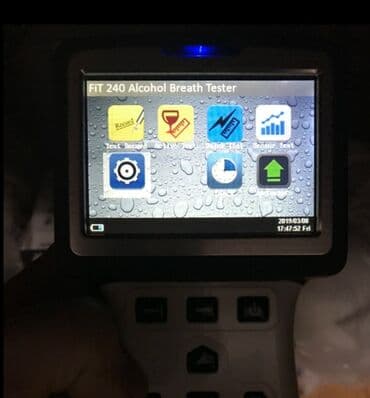 Balıq qulağı: Alkotester. Model: FiT-240 - Yüksək dəqiqli tibbi alkoqol test — 5