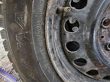 16 liq disk teker: Kama “IRBIS” qış şinləri və dəmir disklər komplekti - Ölçü: 195/65 — 3