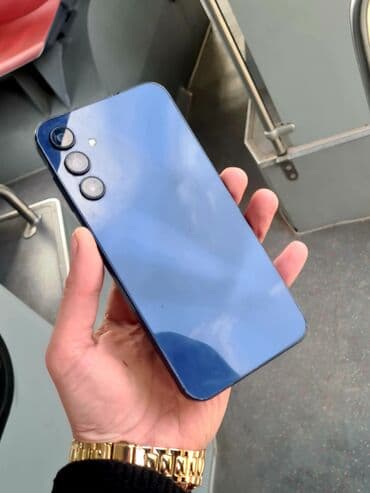 televizor ucuz qiymete: Samsung Galaxy A15, 128 GB, rəng - Qara, Zəmanət, Sensor, Barmaq izi — 4