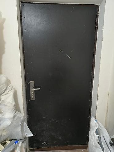 qapi demir: Dəmir giriş qapısı - Material: qalın metal konstruksiya, möhkəm — 4