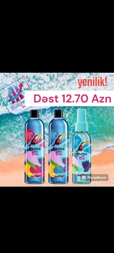 Vanna Üçün🧼 Köpük 500 ml Duş Geli 500 ml🌱 Bədən💝Misti 150 ml