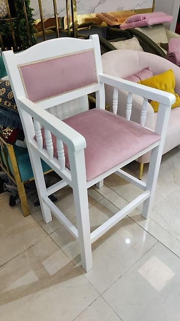 Bar taburesi / yüksək oturacaq - Material: ağac karkas, möhkəm — 1