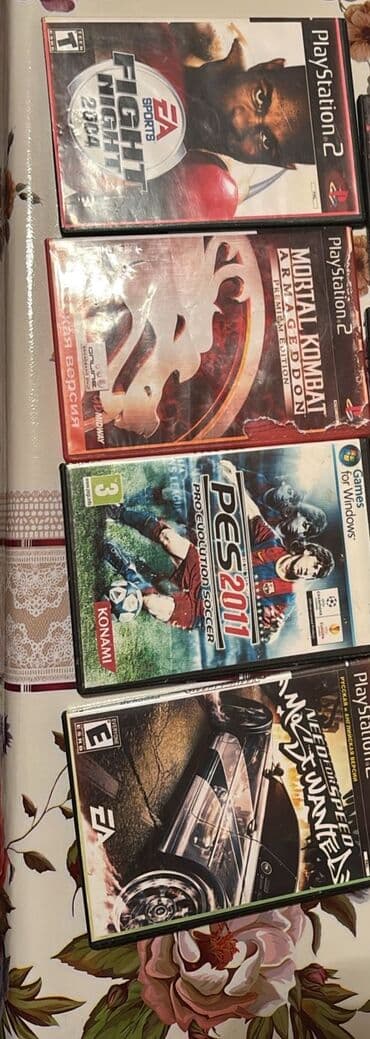 playstation 2 disk: Sony PlayStation 2 Slim (model SCPH-77006, NTSC) heç bir problemi — 5