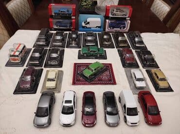 скупка масштабных моделей автомобилей: Kolleksiya satılır Ümumi 85 ədəd modeldir jurnalı ilə birlikdə 77 — 5