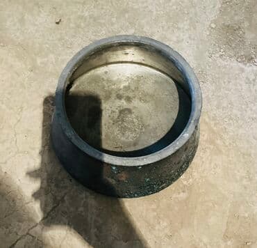 Блюда для тортов и сладостей: Миски, Набор из 6 шт., цвет - Синий, Фарфор, СССР — 14