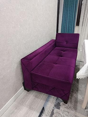 Divanlar: Divan, İşlənmiş, Açılan, Bazalı, Vеlur parça, Çatdırılma yoxdur — 1