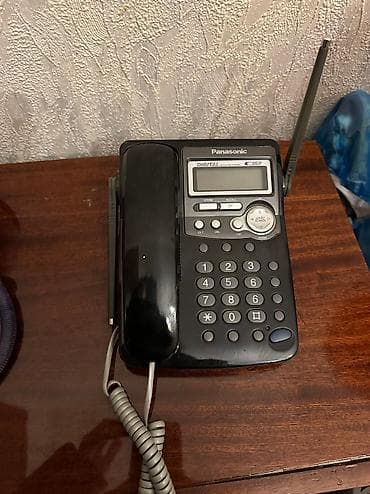 dubay telefonlar: Stasionar telefon Panasonic, Simli — 1