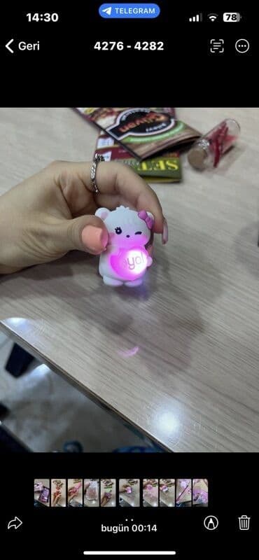 uşaq makyaj seti: Hədiyyə qutusu – qızlar üçün şirin aksesuar dəsti Metrolara çatdırılma — 4