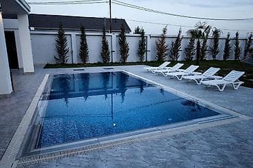 qax hovuzlu ev: 250 kv. m, 3 otaqlı, Hovuzlu, Qaz, Su, Telefon — 3