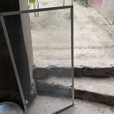 Ağ alüminium çərçivəli pəncərə üçün tor (mətbəx/otaq üçün). İnce, sıx