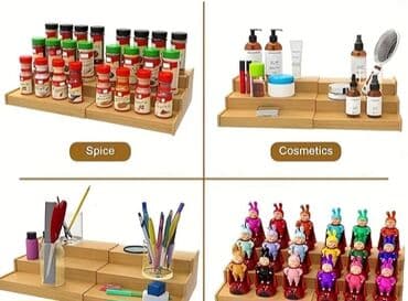 Maskalar, eynəklər: Tənzimlınən düzənləyici rəf mətbəxinizdə hər şey göz önündə və — 11