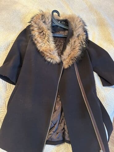 шуба из овчины азербайджанская: Palto, XL, rəng - Qəhvəyi — 1