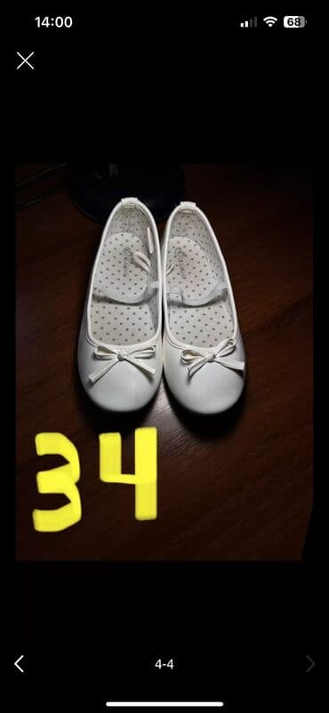 детские дождевики: Туфли детские в хорошем состоянии 32/34 размер — 2