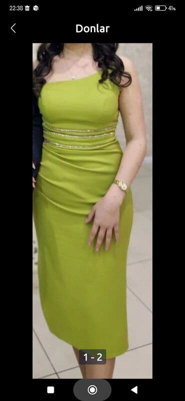 Bir dəfə geyinilib baha alnib