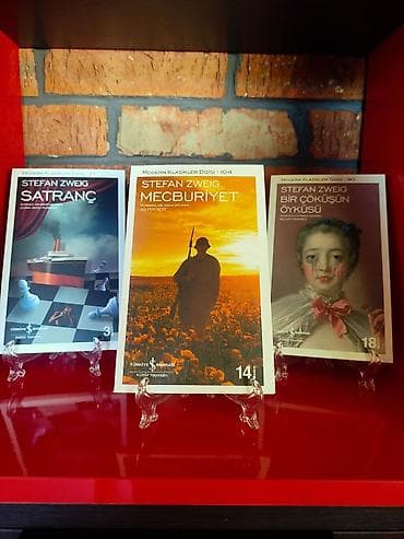 Stefan Zweig – Modern Klassiklər seriyasından 3 kitab dəsti