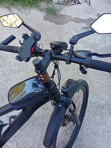 Elektrik velosipedlər: 29.Tam ideal velo motoskilet tipli. Her bir weyi ustunde var — 4