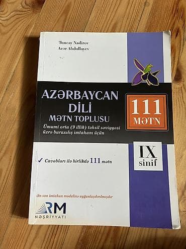 2 ci sinif defteri: 9 cu sinif mətn toplusu yenidir . heç işlənməyib. Qiyməti 9 azn — 1