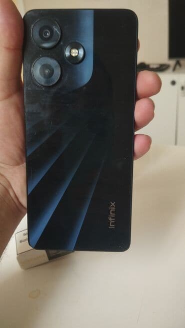 Infinix HOT 30i, 256 GB, rəng - Qara, Sensor