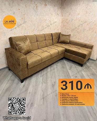 Künc divan, Açılan, Bazalı, Şəhərdaxili pulsuz çatdırılma