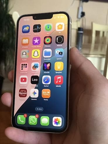 IPhone 13, 128 GB, Ağ, Face ID