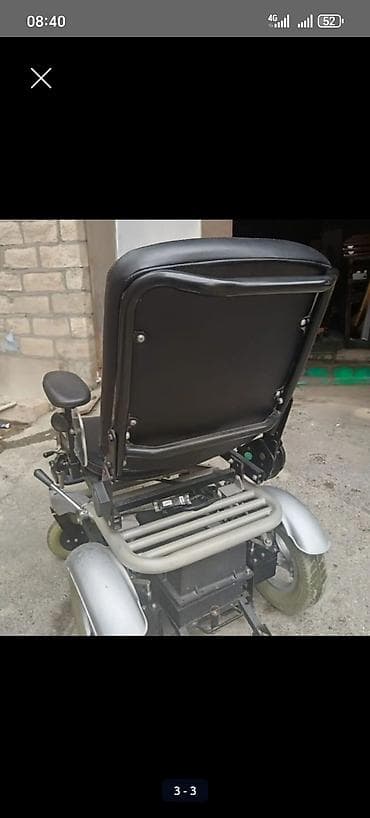 Elektrik invalid arabası - Elektriklə işləyən joystick idarəetməsi — 2