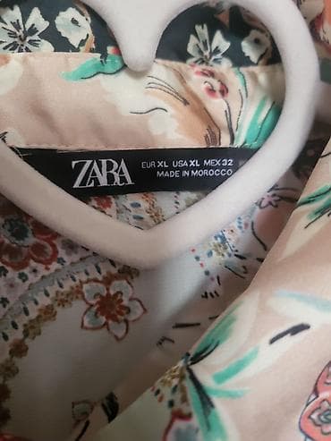 ZARA qadın geyimi – təsviri naxışlı, yüngül parça - Brend: ZARA -