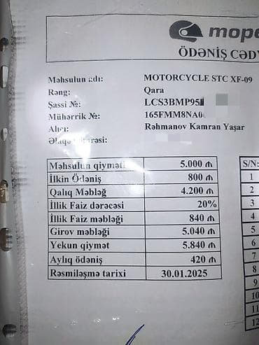 moped 50cc: Yamaha 250 sm3, 12000 km — 6